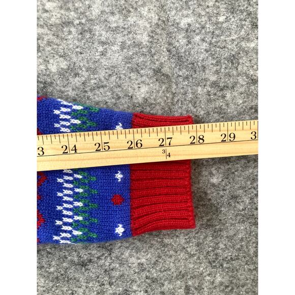 Christmas Sweater Black Santa Funny Unisex XL Blizzard Bay Xmas Colorful Knit - Picture 5 of 7